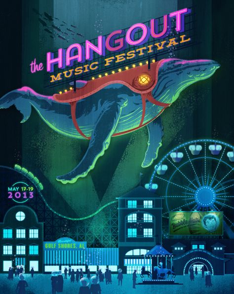 So amazing Hangout Music Festival, Music Festival Poster, Festival Poster, Festival Posters, Graphic Design Logo, Music Festival, Poster Art, Illustration Art, Logo Design