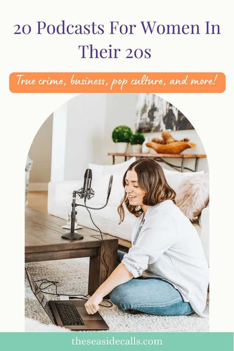 This list of best podcasts for women in their 20s is a great resource if you're just starting out with podcasts or looking for a new fave! Best Podcasts For Women, Creepy History, Podcasts For Women, Women In Their 20s, Best Podcasts, Badass Women, Pop Culture, For Women