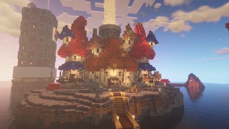 Minecraft Comics, Giant Mushroom, Empty Canvas, Mc Skins, Minecraft Wallpaper, Minecraft Castle, Destroyer Of Worlds, Minecraft Inspo, Nature Color Palette