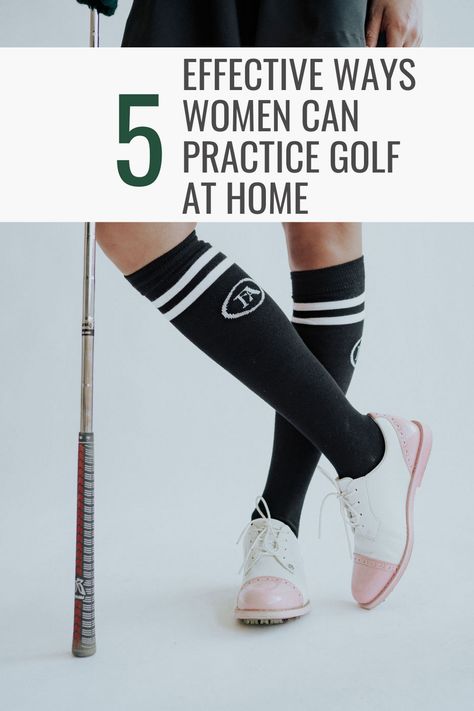 Practice Golf At Home, Golf At Home, Golf Fashion, Own Home, Golf Tips, Golf Course, Don't Worry, Golf Courses, Improve Yourself