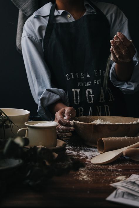 Baking | Prop Styling  Low Light Photography Messy Photography, Baking Photography, Low Light Photography, Future Jobs, Prop Styling, The Grove, Dream Board, Low Light, Aesthetic Vintage