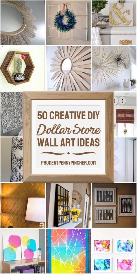 Decorate your walls on a budget with these creative and easy Dollar Store DIY Wall Decor ideas. From DIY modern wall art to rustic wall art, there are plenty of dollar tree wall art decor ideas to choose from. There are cheap wall art ideas for the bedroom, living room, kitchen and more. Diy Wall Art Ideas, Wal Art, Easy Diy Room Decor, Halloween Decorations Diy Outdoor, Wall Art Ideas, Diy Wall Art Decor, Dollar Tree Decor, Inspire Me Home Decor, Tree Wall Decor