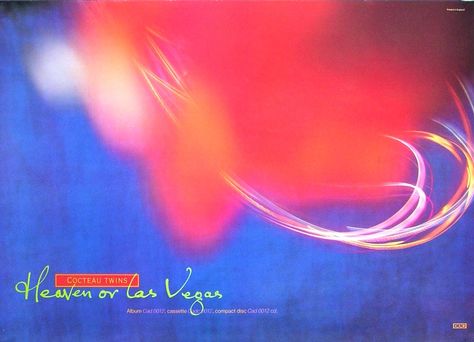 Cocteau Twins - Heaven Or Las Vegas Heaven Or Las Vegas Poster, Desktop Moodboard, Alisha Core, Letters To Cleo, Beach House Painting, Among My Swan, Creative Book Design, Las Vegas Poster, Ipad Lock Screen