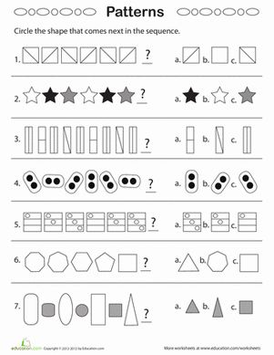 Second Grade Geometry Worksheets: Geometric Patterns: What Comes Next? Math Patterns Grade 2, Pattern Maths Worksheet, Geometric Pattern Worksheet, Complete The Pattern Worksheet Grade 1, Logical Reasoning Worksheets Grade 1, Logical Reasoning Worksheets For Grade 2, Pattern Worksheet Grade 2, Pattern Worksheet For Grade 1, Patterns Grade 1