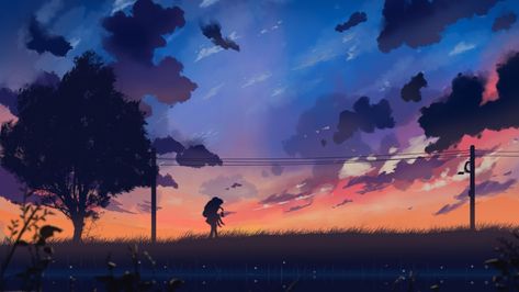 Aesthetic Anime Landscape Wallpapers - Wallpaper Cave C09 Aesthetic Anime Scenery Wallpaper, Wallpapers Landscape, Landscape Desktop, Japan Scenery, Landscape Anime, Landscape Dark, Scenery Aesthetic, Hd Landscape, Landscape Wallpapers