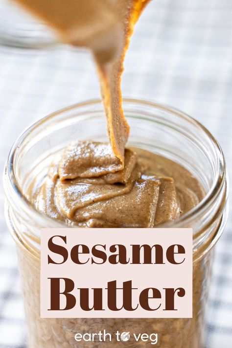 Sesame Butter Recipes, Sesame Paste Recipe, Vegan Spreads, Cold Sesame Noodles, Black Sesame Paste, Sesame Paste, Vegan Spread, Paste Recipe, Sesame Sauce