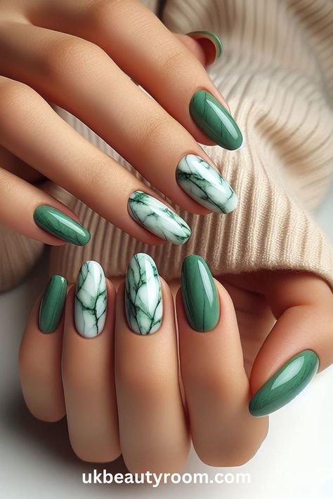 Painting your nails with a St Patrick’s Day theme is a creative way to show your love for the Irish culture and celebrate the holiday! You can use different techniques, tools, and nail stickers to create patterns, motifs, and effects that reflect the St Patrick’s Day traditions and spirit. This post lists 17 different ideas for St Patrick’s Day nails. 🍀 Best Nail Ideas 2024, Green Watercolor Nails, Celtic Nails, Fun Green Nails, Green Design Nails, Ireland Nails, Squoval Nails Design, Nail Green, Nail Model