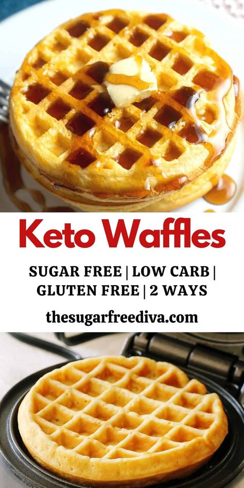 Keto Waffles, Low Carb Waffles, Keto Quiche, Breakfast Low Carb, Sugar Free Low Carb, Keto Pancakes, Low Carb Low Sugar, Low Carb Breakfast Recipes, Low Carb Gluten Free