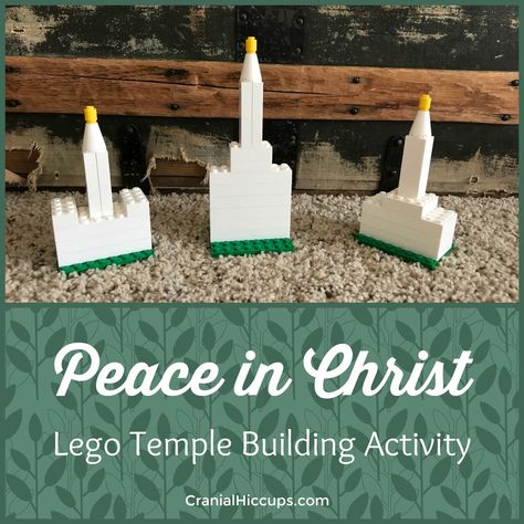 Lds Lego Patterns, Young Men Activities Lds Ideas, Stake Primary Activity Ideas, Lds Youth Activity Ideas, Yw Activity Ideas, Young Womens Activity Ideas, Lego Temple, Young Women Ideas, Temple Activity