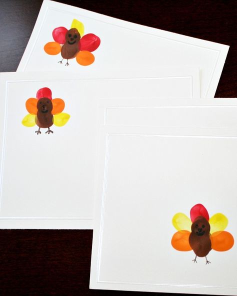 Thumbprint Cards, Thumbprint Turkey, Thanksgiving Party Food Ideas, Thanksgiving Party Food, Teaching Gratitude, Thumbprint Crafts, Joy School, Flower In A Vase, Thanksgiving Activities Preschool