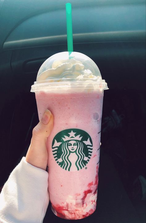 starbucks, starbucks order, strawberry Spice Magic, Preppy Food, Sharpen Wallpaper, Starbucks Aesthetic, Starbucks Order, Star Bucks, Bebidas Do Starbucks, How To Order Starbucks, Starbucks Lovers