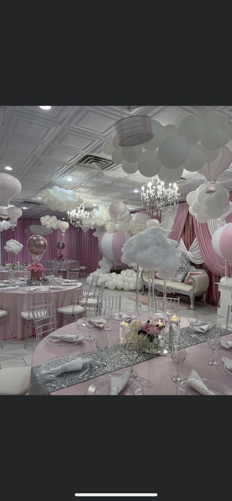 Pink Cloud Party Decorations, Cloud Nine Baby Shower Theme Girl, Adult Prom, Cloud Theme, Healthy Pregnancy Tips, Pinterest Contest, Dream Baby, Cloud Nine