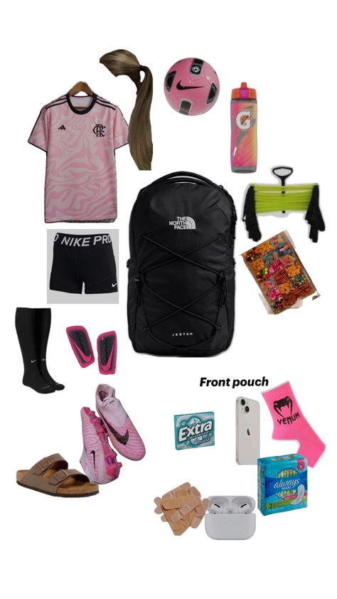 Some basic things you should keep in your soccer bag Soccer Bag, Soccer, Football