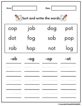 CVC Words Worksheets Short o Kindergarten | Cvc words worksheets, Kindergarten word families worksheets, Cvc worksheets kindergarten Sight Words For Grade 1, Short O Worksheets, 1st Grade Worksheets Free Printables, Short O Words, Tutoring Reading, Class Worksheets, Resource Teacher, Homeschool Curriculum Planning, Homeschooling Activities