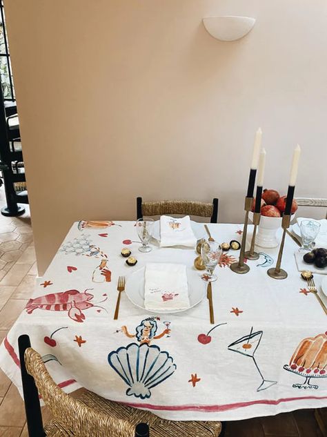 Search: 10 results found for "tablecloth" – The Go-To Hand Painted Table, Linen Collection, Watercolor Images, Linen Tea Towel, Painted Table, Table Linen, Wedding Stationary, The Mood, My Dream Home