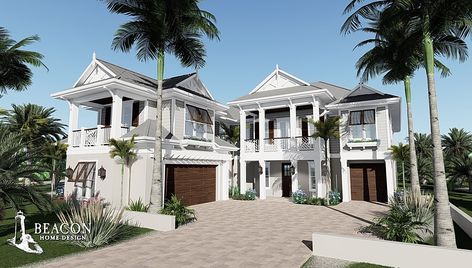 Beach House Mansion, Future House Exterior, Bloxburg Beach House, Beach Cottage Exterior, Beach House Floor Plans, Luxury Coastal, Small House Layout, Coastal House Plans, Beach House Exterior