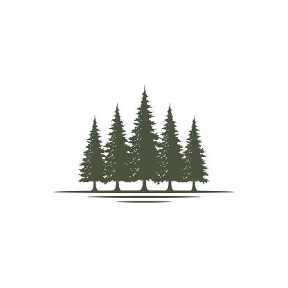 Tree Forest Trunk - Free vector graphic on Pixabay Evergreen Forest, Tree Logo, Forest Landscape, Vector Graphics, Trunk, Vector Art, Tree Trunk, Forest, Illustrations