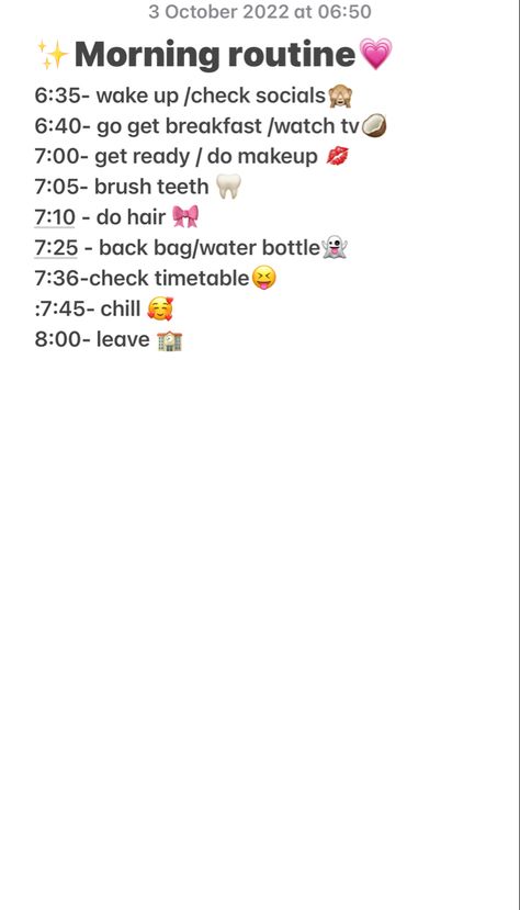 School Morning Routine Leaving At 8, Morning Routine School 8:00, School Routine Leave At 8, Morning Routine School Leave At 8:00, Morning Routine Leave At 8, School Morning Routine Leave At 8, Perfect School Morning Routine, School Backpack Essentials, Morning Routine School