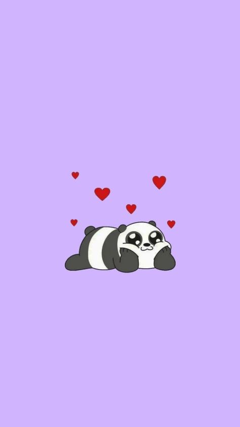 Panda Purple, Hipster Phone Wallpaper, Panda Bear Art, Pink Wallpaper Quotes, Polar Bear Cartoon, Panda Painting, Cute Summer Wallpapers, Floral Wallpaper Iphone, Panda Love