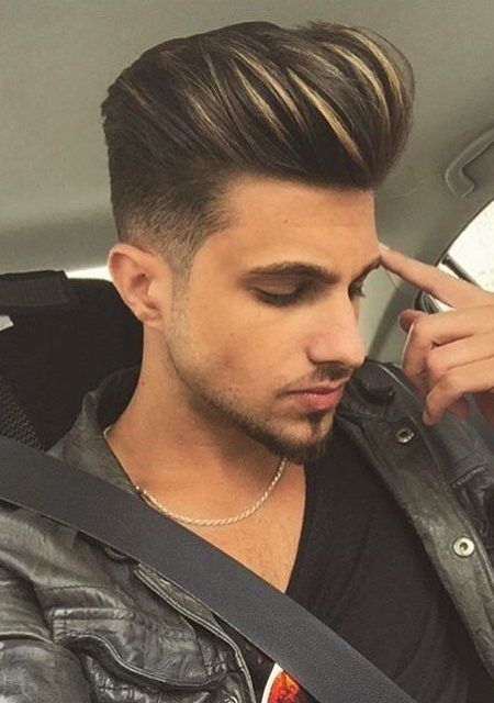 Hairstyles And Haircuts, Men's Hairstyles, Hair Highlights, A Man, Highlights, Hairstyles, For Men, Hair, Black