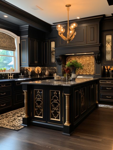 Cafehailee - Delightfully designed kitchen 😍😍 Stuff To Decorate Your Room, Modern Tuscan Kitchen, Galley Kitchen Ideas Narrow, Kitchen Luxury, French Kitchen Decor, Kitchen Diy Makeover, Vintage Nostalgia, Tuscan Kitchen, Dream Kitchens Design