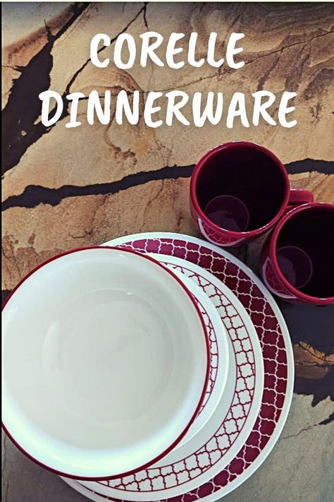 Corelle Dinnerware: A Dependable Brand - Recipe Idea Shop Home Dishes, Corelle Dinnerware Set, Beautiful Dinnerware, Corelle Plates, Corelle Dishes, Corelle Dinnerware, Glass Dinnerware, Winter Frost, Square Patterns