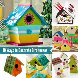 Birdhouse Craft, Wood Birdhouses, Unique Bird Houses, Bird House Kits, Birdhouse Designs, Bird Houses Painted, Decorative Bird Houses, Bird Houses Diy, Have Inspiration