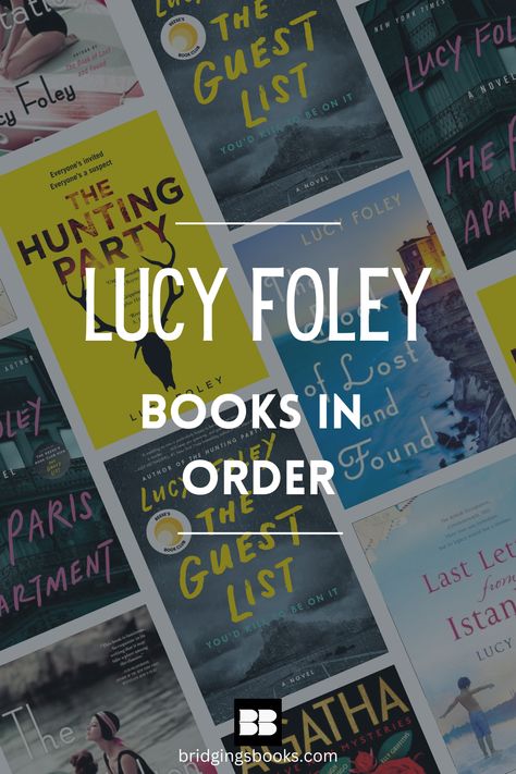 One of the biggest names in mystery/thriller writing at the moment is Lucy Foley! We breakdown how to read her books in our complete guide! Lucy Foley Books, Lucy Foley, Thriller Books, Book Tv, Guest List, Mystery Thriller, Favorite Authors, Her. Book, Book Lists