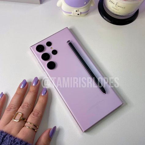 Samsung S23 Ultra Purple, Samsung 24ultra, S23 Ultra Lavender, Samsung S23 Aesthetic, S23 Ultra Aesthetic, Samsung Pink, Bottles Decoration Wedding, Samsung Gadgets, Violet Aesthetic