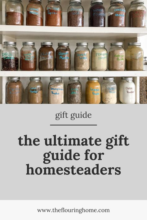 the ultimate homesteaders gift guide - Gifts For The Homesteader, Homesteader Gifts, Homesteading Gifts, Gifts For Homesteaders, Homestead Gifts, Butcher Knife Set, Baker Gifts, Milk Pail, Baking Cookbooks