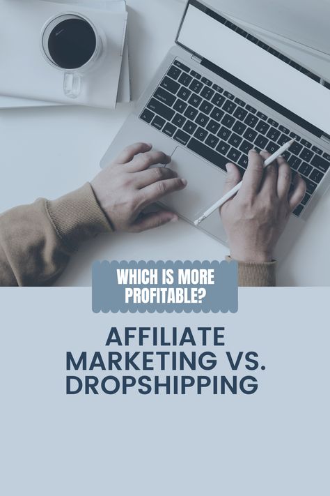 Affiliate Marketing vs. Dropshipping: Which is More Profitable? Best Ways To Earn Money, Affiliate Website, Affiliate Products, Amazon Affiliate Marketing, Jumma Mubarak, Marketing Website, Ways To Earn Money, Affiliate Marketer, Wordpress Website