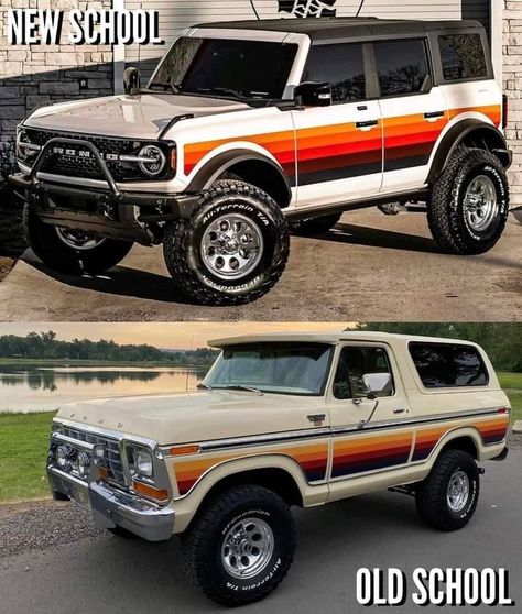 Old Bronco, New Bronco, Classic Ford Broncos, Built Ford Tough, Old Ford Trucks, Ford Lincoln Mercury, Classic Pickup Trucks, Ford Pickup Trucks, Old Fords