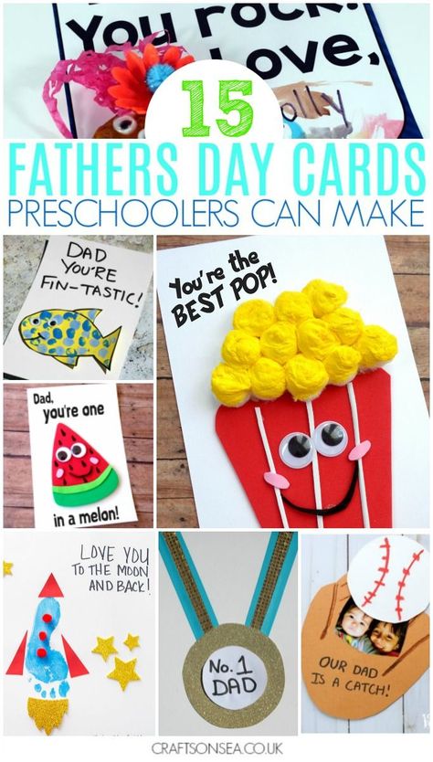 fathers day cards preschoolers ideas #fathersday #preschool #kidsactivities #craftsforkids #kidscraft Kids Fathers Day Crafts, Diy Father's Day Crafts, Fathers Day Gifts Ideas, Fathers Day Art, Father's Day Activities, Diy Easter Gifts, Diy Gifts For Dad, Funny Ideas, Bags Crochet