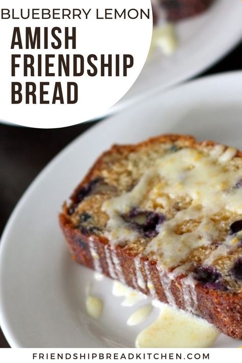 Amish Blueberry Bread, Amish Friendship Bread Variations, Amish Bread Starter, Amish Bread Recipes, Amish Friendship Bread Starter Recipes, Bread Desserts, Friendship Bread Recipe, Friendship Bread Starter, Bread Banana