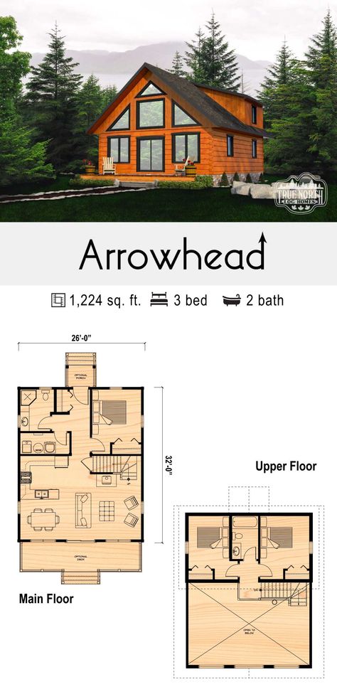 Small Cabin House Plans Open Floor, Rustic 2 Story House Plans, 3 Bedroom Rustic Cabin Plans, Cabins And Cottages Floor Plans, 2 Story 1600 Sq Ft House Plans, Three Bedroom Loft Floor Plans, 800 Sq Ft House Plans With Loft, 1200 Sq Ft House Interior Design, 3 Bedroom Cottage Plans With Loft