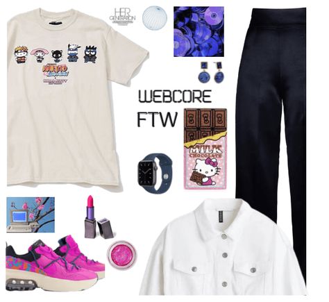 Webcore FTW Outfit | ShopLook Webcore Outfits, Webcore Fashion, Webcore Aesthetic, Roblox Clothing, Casual Sporty, Outfit Shoplook, Aesthetic Outfits, Get The Look