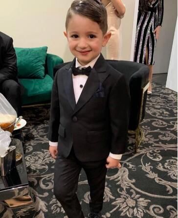 Boys Suits For Wedding, Ring Bearer Attire, Ring Bearer Suit, Black And White Rings, Ring Bearer Boy, Suits For Wedding, Blue Wedding Decorations, Black And White Wedding Theme