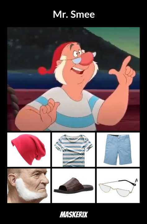 Inspiration & accessories for your DIY Mr. Smee halloween costume idea #mrsmee #peterpan #captainhookcostume #disney #diydisneyhalloweencostumesforteens #diydisneycostume #disneycostumes #captainhook #costumeparty #costumedesign #halloweencostumeideas #disneyhalloweencostumes #halloweencostumesdiy #diydisneyhalloweencostumes #costume #halloweencostumes #halloweencostume #costumes #doityourself #diycostume #diytutorial #costumeidea #costumediy #groupcostume #couplecostume #familycostume Diy Smee Costume, Captain Hook And Smee Costume Diy, Mr Smee Costume Women, Disney Adult Costumes Diy, Hook And Smee Costume, Smee Costume Women, Movie Character Costumes Diy, Mr Smee Costume, Disney Costumes For Men