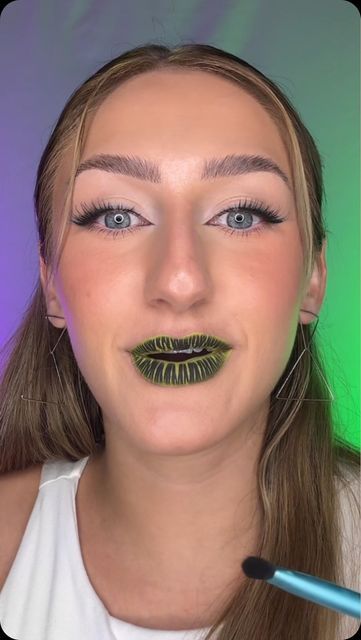 Lipstick Challenge, Beetlejuice Makeup, Makeup Challenges, Lip Designs, Beetlejuice, Design Inspo, Makeup Tips, Makeup Tutorial, Lips