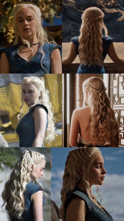 Khaleesi Inspired Hair, Margery Tyrell Hair Tutorial, Denearys Targaryen Hair, Denarius Targaryen Hair, Deanery Targaryen Hair, Targeryan Hairstyle, Danyeres Targaryen Hairstyle, Danaerys Targaryen Hairstyles, Targaryen Hair Styles