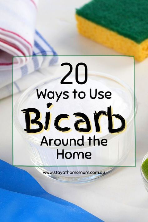 Here are some magical ways you can use the humble bicarb soda (sodium bicarbonate, baking soda) to clean and deodorise your house! Sodium Bicarbonate Uses, How To Make Washing Soda, Bicarbonate Of Soda Uses, Baking Soda Odor Absorber, Bicarbonate Of Soda Uses Cleaning, Baking Soda Cleaning Hacks, Baking Soda Produce Wash, Clean Stuffed Animals, Drinking Baking Soda