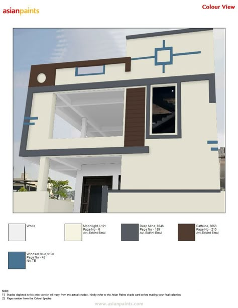 Asian Paints Exterior Colour Combinations Preview Available For Your Own Building - 9441818532 Colours For Elevation, Building Colours Exterior, Exterior Building Color Combination, Asian Paint Exterior Colour, Building Elevation Colour Combination, Elevation Painting Colours, Elevation Colours Exterior Colors, Wood Colour Combination, Building Colour Combination