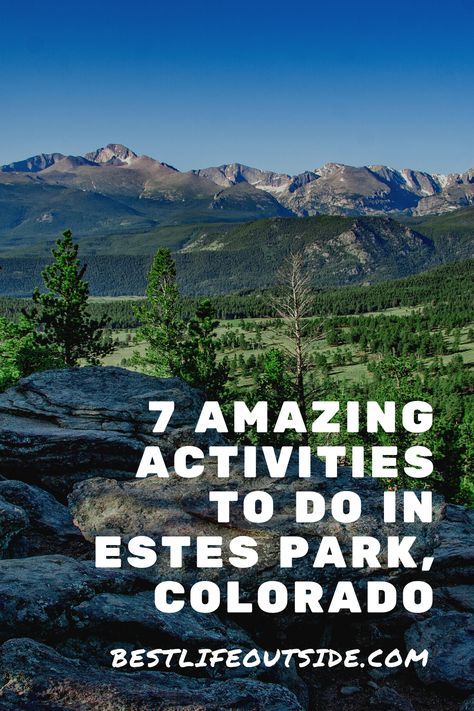 Where To Stay In Estes Park Colorado, Colorado With Kids Summer, Estes Park Colorado Summer, Estes Park Itinerary, Estes Park Colorado Honeymoon, Free Summer Activities, Colorado National Parks, Colorado Travel Guide, Rocky Mountain National Park Colorado