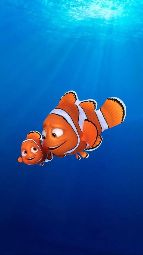 Finding Nemo Wallpaper, Nemo Wallpaper, Bright Wallpapers, Iphone Cartoon, Disney Finding Nemo, الفن الرقمي, Disney Characters Wallpaper, Disney Wallpapers, Wallpaper Disney