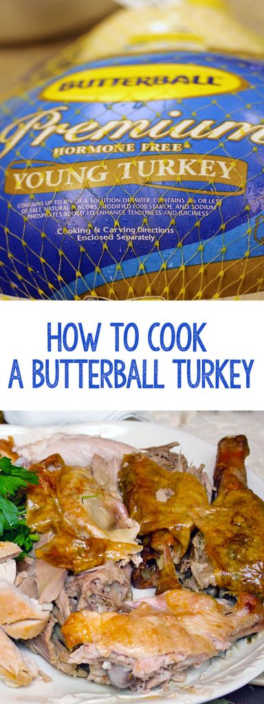 How to Cook a Butterball Turkey | We are not Martha Best Butterball Turkey Recipe, Butterball Turkey Recipe, Turkey In Oven, Thanksgiving Turkey Recipe, Turkey Cooking Times, Butterball Turkey, Hosting Thanksgiving Dinner, Frozen Turkey, Recipes Thanksgiving