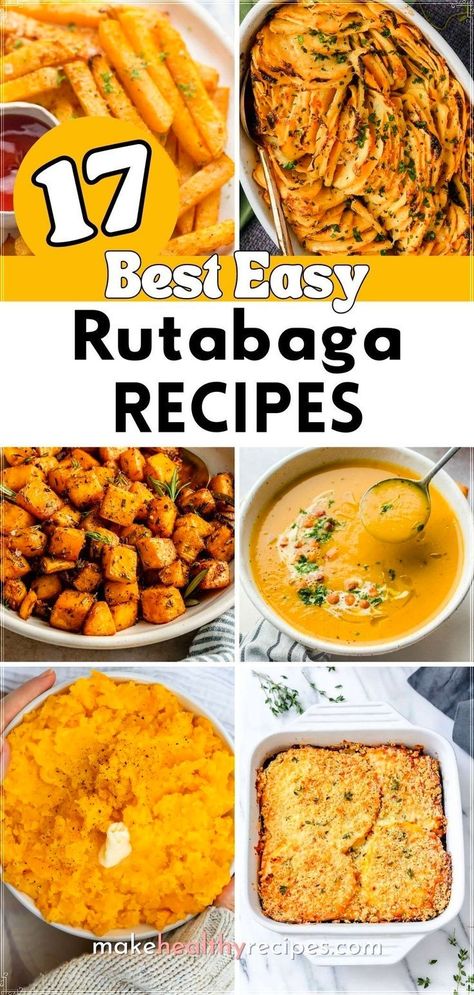 Stick to your diet without sacrificing flavor with these low-carb rutabaga recipes! From keto mashed rutabagas to crunchy air fried snacks, these dishes are perfect for maintaining a healthy lifestyle. Explore the versatility of rutabagas in soups, casseroles, and even gratin for a satisfying meal that won't derail your diet goals. Roasted Rutabaga Recipes, Rootabega Recipe, Air Fryer Rutabaga, Air Fried Snacks, Rudabega Recipes, Mashed Rutabaga Recipes, How To Cook Rutabaga, Swede Recipes, Rutabaga Recipes