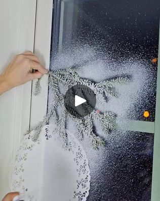 1.3M views · 11K reactions | Easy Xmas decor hacks | Tis the season for decorating 🎄⛄️ | By Lessons Learned In Life | Facebook Faux Window Christmas Decor, Easy Window Snow Spray Ideas, Spray Snow On Windows, Spray Snow Windows Ideas, Snow Spray Window Ideas Easy, Fake Snow Window Ideas, Easy Christmas Window Art, Christmas Corner Decorations, Diy Christmas Window Decorations