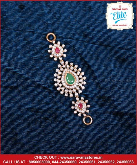 Sparkling diamond mogapu pendant looks vibrant and the statement floral ruby stones and emerald are mind blowing  Check out : www.saravanastores.in  Call us at : 8056003000, 044-24356060, 6061, 044-24356062, 044-24356063   #pendantdesign #pendantmodels #pendantcollection #pendantset #saravana #saravanaelite #saravanadiamond #diamonds #diamondring #weddingnecklace #jewellery #finejewelry #wedding #fashion #bridenecklace #Chennai #TNagar #Tambaram #Tirunelveli #SaravanaStoresEliteDiamonds Diamond Attigai, Big Earrings Gold, Engagement Necklaces, Bride Necklace, Diamond Necklace Designs, Bride Jewelry, Gold Bride Jewelry, Diamond Jewelry Necklace, Gold Ring Designs