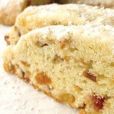 easy stollen- def going to try this for christmas, but filled with marzipan like the family likes. Easy Stollen Recipe, Stollen Recipe, King Arthur Flour, Toasted Almonds, King Arthur, Instant Yeast, Dried Fruits, Quick Bread, Flour