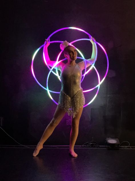 Hula Hoop Dancers | Extraordinary Arts LLC Led Hula Hoop, Partner Acrobatics, Hula Hoop Dance, Hoop Dance, Dancer Wear, Hula Hoops, Stage Show, Hula Hoop, Outdoor Events